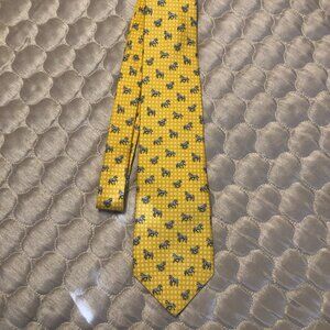 Beaufort by The Rack 100% Silk Horse Print Tie – Made in Italy